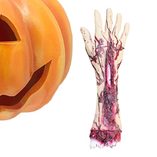 Davivian Leiche Halloween-Dekoration,Horror Abgetrennte Hände Füße Für Gruselhaus | Blutige Körperteile Grusel Deko Für Boden Ecke Horrorpartys Escape Rooms Medienproduktionen von Davivian