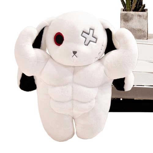 Davivian Plüschtier Kaninchen, Kraftstrotzender Stehender Plüschhase Spielzeug, Dekokissen Für Ostern Geschenk Für Kinder Erwachsene Kuschelkissen Für Sofa Bett Wohnzimmer von Davivian