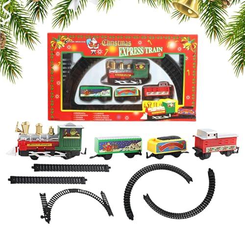Davivian Weihnachtsbaum Zug Set Mit Schienen | Kleinkinder Spielzeug Weihnachtszüge,Festliche Elektrische Spielzeug Für Mädchen Zuhause Familienfeier Versammlung Spielzeit Aktivitäten Davivian Weihnachtsbaum Zug Set Mit Schienen | Kleinkinder Spielzeug Weihnachtszüge,Festliche Elektrische Spielzeug Für Mädchen Zuhause Familienfeier Versammlung Spielzeit Aktivitäten von Davivian