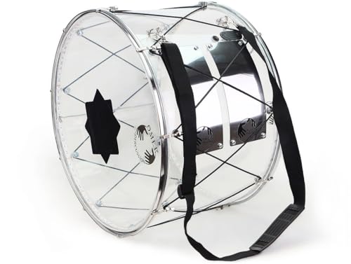 Davul Orientalische Profi 52 cm. Plexi Schlagzeug Dhol Trommel mit LED,s (20) von Davul