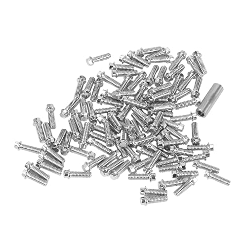 Dawafit 100 StüCk 1.9 2.2 Rad Felge M2 Schrauben Dekoration für 1/10 RC Crawler Axial SCX10 90046 AXI03007 für TRX4, A. von Dawafit