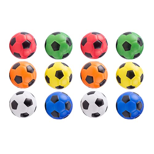 Dawafit 12Pcs Kleine Ball-Übungs-Weiche Elastische Stressabbau-Kind-Kleine Ball-Spielzeug-Erwachsene Massage-Spielwaren von Dawafit