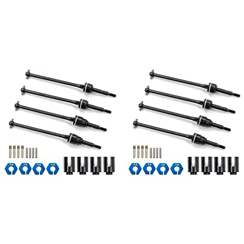Daweglop 8 Stück CVD-Antriebswelle Vorne und Hinten Aus für 1/10 Slash Stampede Hoss VXL RC Car Upgrades Parts,1 Daweglop 8 Stück CVD-Antriebswelle Vorne und Hinten Aus für 1/10 Slash Stampede Hoss VXL RC Car Upgrades Parts,1 von Daweglop