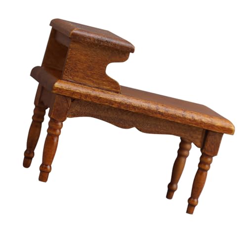 1/12 Dollhouses Miniatur Holz Couchtisch Zwei Ebenen Seitenschkt 1/12 Dollhouses Miniatur Holz Couchtisch Zwei Ebenen Seitenschkt von Dawutocap