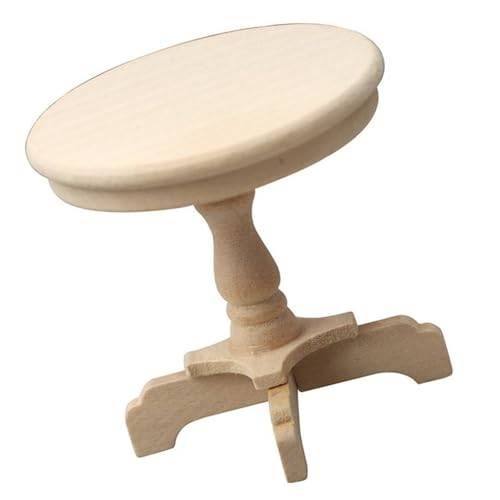 1:12 Miniatur Möbel Holz Runder Beistelltisch Vintage Puppenhäuser Minis Möbel Puppenhäuser Dekorationen Zubehör 1:12 Miniatur Möbel Holz Runder Beistelltisch Vintage Puppenhäuser Minis Möbel Puppenhäuser Dekorationen Zubehör von Dawutocap