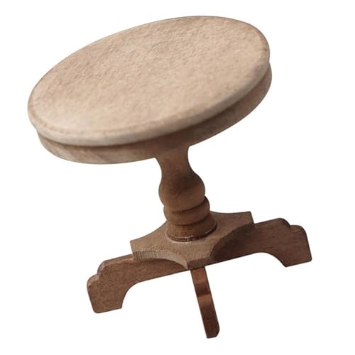 1:12 Miniatur Möbel Holz Runder Beistelltisch Vintage Puppenhäuser Minis Möbel Puppenhäuser Dekorationen Zubehör 1:12 Miniatur Möbel Holz Runder Beistelltisch Vintage Puppenhäuser Minis Möbel Puppenhäuser Dekorationen Zubehör von Dawutocap