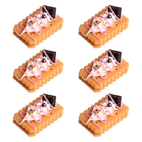 6pcs Künstliche Sandwich Kekse Realistische Gefälschte Lebensmittelcreme Dessert Realistische Simulation Kekse Für Die Dekorationsanzeige 6pcs Künstliche Sandwich Kekse Realistische Gefälschte Lebensmittelcreme Dessert Realistische Simulation Kekse Für Die Dekorationsanzeige von Dawutocap