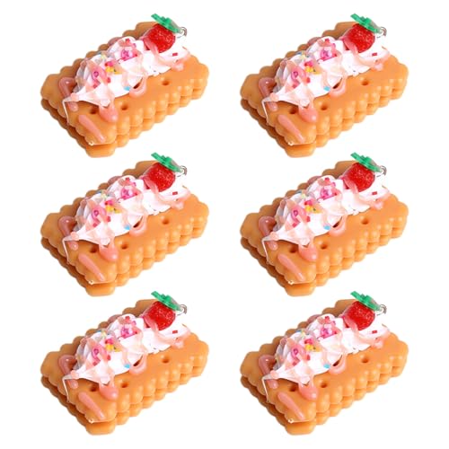 6pcs Künstliche Sandwich Kekse Realistische Gefälschte Lebensmittelcreme Dessert Realistische Simulation Kekse Für Die Dekorationsanzeige 6pcs Künstliche Sandwich Kekse Realistische Gefälschte Lebensmittelcreme Dessert Realistische Simulation Kekse Für Die Dekorationsanzeige von Dawutocap