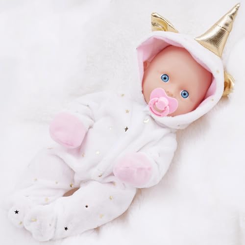 Dawutocap 28 cm Realistische Babypuppen Wiedergeborene Babypuppen Mit Einem Schönen Overallleben Wie Bildungsgeborene Erziehungsspiel Dawutocap 28 cm Realistische Babypuppen Wiedergeborene Babypuppen Mit Einem Schönen Overallleben Wie Bildungsgeborene Erziehungsspiel von Dawutocap