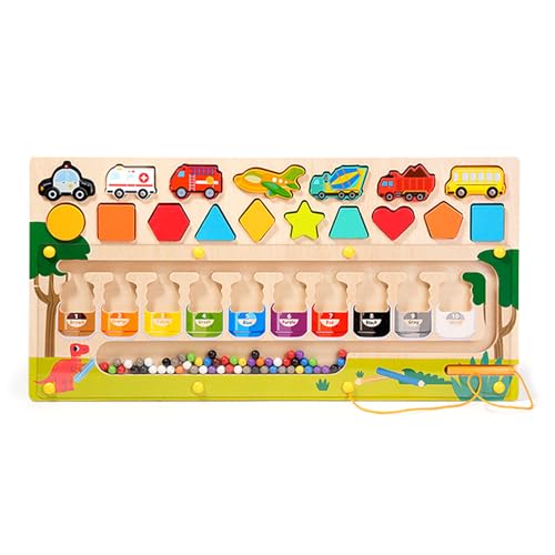 Dawutocap 3in1 Magnetisches Holz Puzzle Spielzeug Für Kleinkinder Bildungssortier Und Formpassungsbrett Für Kinder Lernen Dawutocap 3in1 Magnetisches Holz Puzzle Spielzeug Für Kleinkinder Bildungssortier Und Formpassungsbrett Für Kinder Lernen von Dawutocap