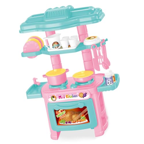 Dawutocap 47pcs Kinderküche Spielzeug Rollenspiele Kochspielzeug Cook Cook Trep Toy Mit Plattenofen Kleinkind Bildungsaktivität Spielzeug Dawutocap 47pcs Kinderküche Spielzeug Rollenspiele Kochspielzeug Cook Cook Trep Toy Mit Plattenofen Kleinkind Bildungsaktivität Spielzeug von Dawutocap