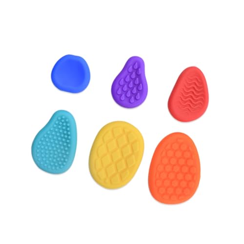 Dawutocap 6pcs Strukturierte Sensorische Steine Spielzeug Für Kinder Stille Taktilen Spielzeug Für Stressabbau Und Autismen Unterstützen Für Klassenzimmer Zu Hause Uns Dawutocap 6pcs Strukturierte Sensorische Steine Spielzeug Für Kinder Stille Taktilen Spielzeug Für Stressabbau Und Autismen Unterstützen Für Klassenzimmer Zu Hause Uns von Dawutocap