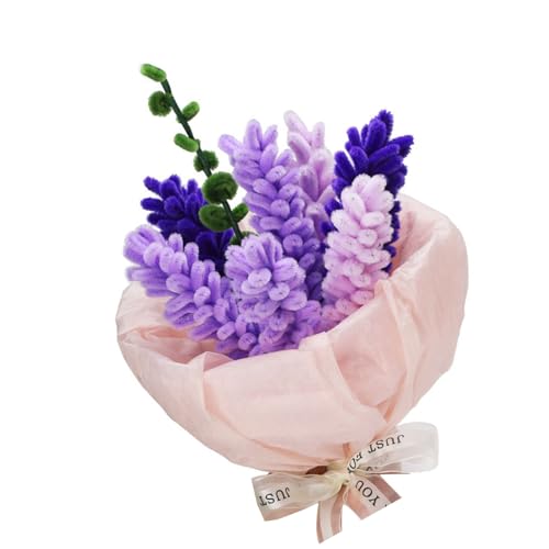 Dawutocap Diys Lavendel Bouquet Set Pipe Cleaner Bastelmittel Mit Blumenband Blumenstamm Draht Chenilles Stamm Thanksgiving Geschenk Dawutocap Diys Lavendel Bouquet Set Pipe Cleaner Bastelmittel Mit Blumenband Blumenstamm Draht Chenilles Stamm Thanksgiving Geschenk von Dawutocap