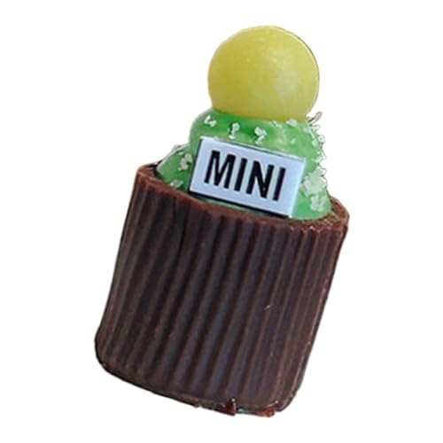 Dawutocap Dollhouses Small Cupcake Schokoladenstile Bastelmittel Für Küchendekoration Oder Handgefertigte Geschenke Täglich Gebrauch von Dawutocap