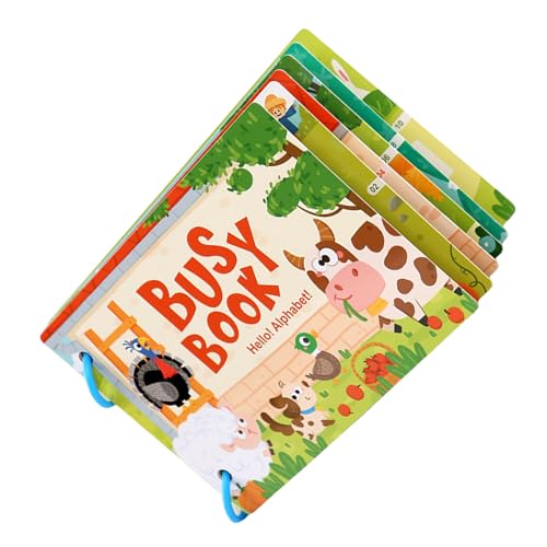 Dawutocap Farm Themed Quiet Sticker Book Für Kinder Vorschulalter Ermutigt Lernen Von Brief Und Tieren Anerkennung Dawutocap Farm Themed Quiet Sticker Book Für Kinder Vorschulalter Ermutigt Lernen Von Brief Und Tieren Anerkennung von Dawutocap