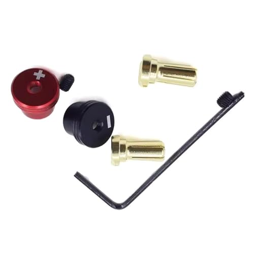 Dawutocap Fernbedienung Crawler Car Battery Connector Stecker Aluminiumlegierung Und Messing Heatrock Grips Banana Plug Set Dawutocap Fernbedienung Crawler Car Battery Connector Stecker Aluminiumlegierung Und Messing Heatrock Grips Banana Plug Set von Dawutocap