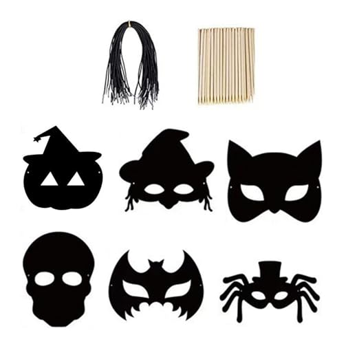 Dawutocap Festival Halloween Scratch Arts Set Halloween Party Scratch Rainbows Arts For Unique Costumes von Dawutocap