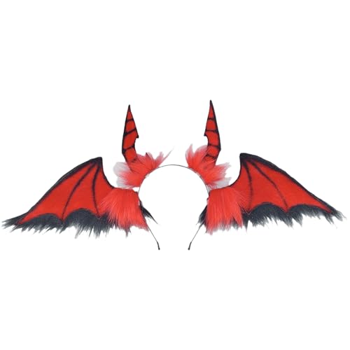 Dawutocap Fledermaus Stirnbänder Cosplay Teufel Flügel Haarbänder Dunkle Kopfbedeckung Make Up Wäsche Gesicht Gadget Geburtstagsfeier Dawutocap Fledermaus Stirnbänder Cosplay Teufel Flügel Haarbänder Dunkle Kopfbedeckung Make Up Wäsche Gesicht Gadget Geburtstagsfeier von Dawutocap
