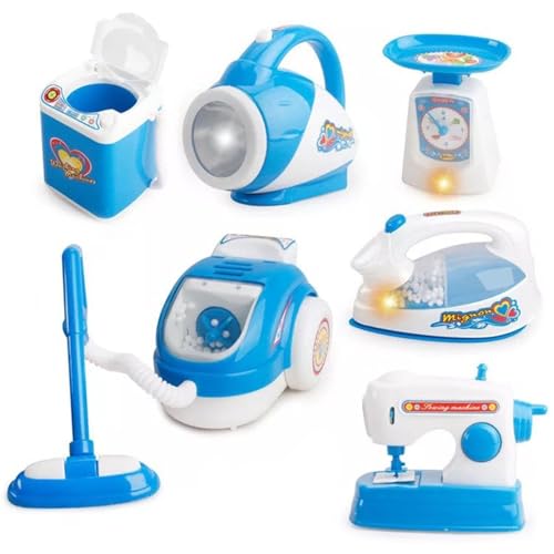 Dawutocap Interaktive Spielzeugküchengeräte Für Kinder 6 Teile Mit Elektromixern Herd Reiskocher Für Mädchen Und Jungen Dawutocap Interaktive Spielzeugküchengeräte Für Kinder 6 Teile Mit Elektromixern Herd Reiskocher Für Mädchen Und Jungen von Dawutocap