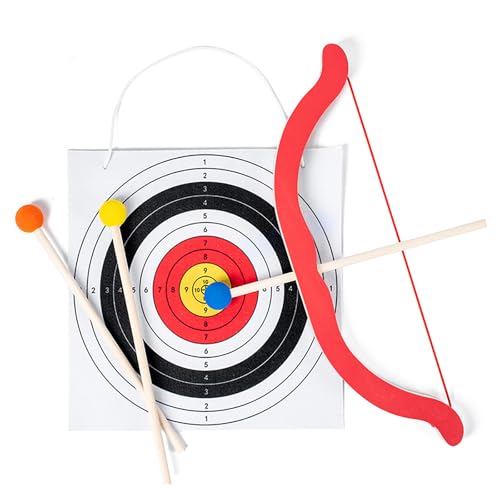 Dawutocap Kinderbögen Und Pfeile Set Holzschützenspielzeugset Mit 3 Pfeilenzielen Und Schleifen Innen Und Außenspielzeuggeburtstagsgeschenke Dawutocap Kinderbögen Und Pfeile Set Holzschützenspielzeugset Mit 3 Pfeilenzielen Und Schleifen Innen Und Außenspielzeuggeburtstagsgeschenke von Dawutocap