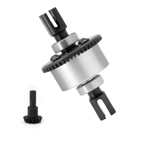 Dawutocap Metalldifferentialbaugruppe Vorderer Differentialsatz 42+15T Zahnrad Zur Beschleunigung Und Stabilität In Verschiedenen Geländen Dawutocap Metalldifferentialbaugruppe Vorderer Differentialsatz 42+15T Zahnrad Zur Beschleunigung Und Stabilität In Verschiedenen Geländen von Dawutocap