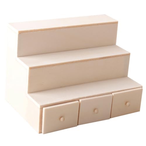 Dawutocap Miniatur Stufen Display Rack 1/12 Holzpuppenhäuser Dekorative Zubehör Abgestuft Und Realistisch Für Modellenthusiasten Dawutocap Miniatur Stufen Display Rack 1/12 Holzpuppenhäuser Dekorative Zubehör Abgestuft Und Realistisch Für Modellenthusiasten von Dawutocap
