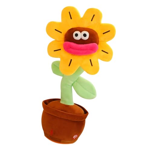Dawutocap Musical Plüschspielzeug Tanzt Sonnenblume Fenster Display Elektrisches Sonnenblume Spielzeug Mit Aufnahme Kinder Unterhaltungsspielzeug Dawutocap Musical Plüschspielzeug Tanzt Sonnenblume Fenster Display Elektrisches Sonnenblume Spielzeug Mit Aufnahme Kinder Unterhaltungsspielzeug von Dawutocap
