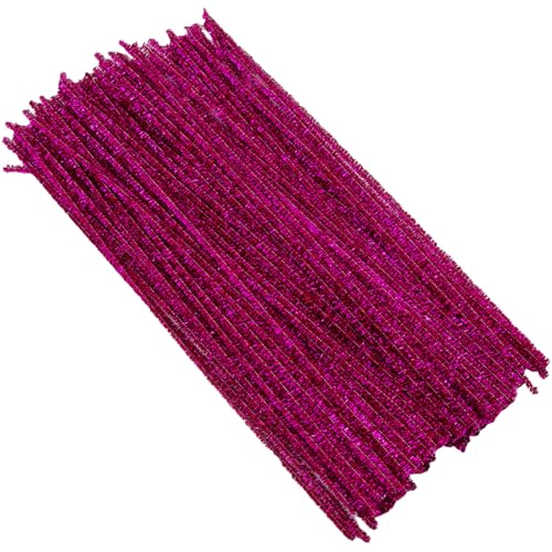 Dawutocap Pelziger Stiel Twisted Rod Multiple Color Pipe Cleaners Creation Dolls Haarnadelhandwerk Weihnachtsfeier Vorräte von Dawutocap