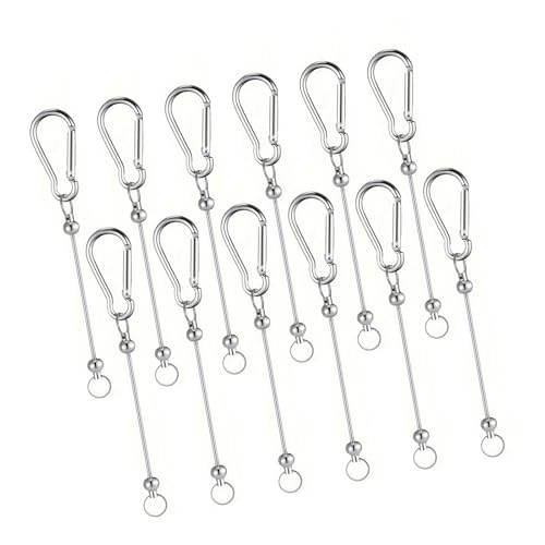 Dawutocap Perlige Schlüsselbund Stange Schlüsselbund Herstellung Von Perlen Keychain Blanks Schlüsselbund Stange Masse Für DIYs Handwerksschmuck Herstellen von Dawutocap