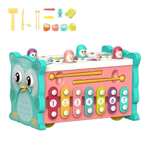 Dawutocap Pull Entlang Auto Xylophon Kinder Percussion Instrument Dawutocap Pull Entlang Auto Xylophon Kinder Percussion Instrument von Dawutocap