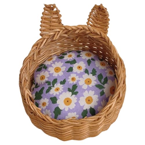 Dawutocap Rattan Dollhouses Korb Für Puppenhäuser Miniatur Tun Game Hundebett Kollektible Miniatur Hundebett Korb Dawutocap Rattan Dollhouses Korb Für Puppenhäuser Miniatur Tun Game Hundebett Kollektible Miniatur Hundebett Korb von Dawutocap