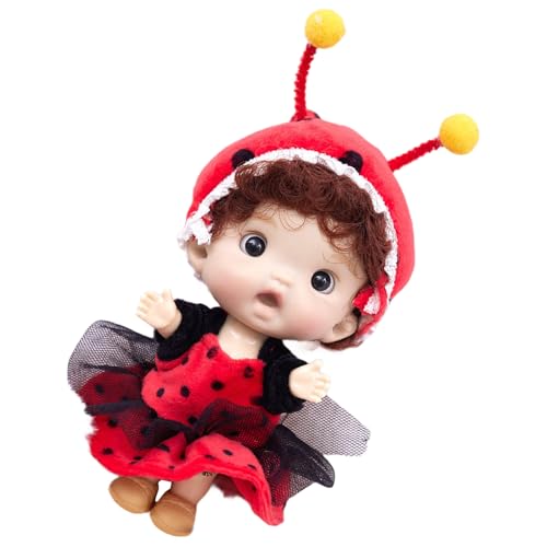 Dawutocap Realistische Vinyls Girl Babypuppen 4inch Mit Schönem Kleid Für Kinder Spielen Realistische Babyneus EIN Schlafen Spielzeug Weich Dawutocap Realistische Vinyls Girl Babypuppen 4inch Mit Schönem Kleid Für Kinder Spielen Realistische Babyneus EIN Schlafen Spielzeug Weich von Dawutocap