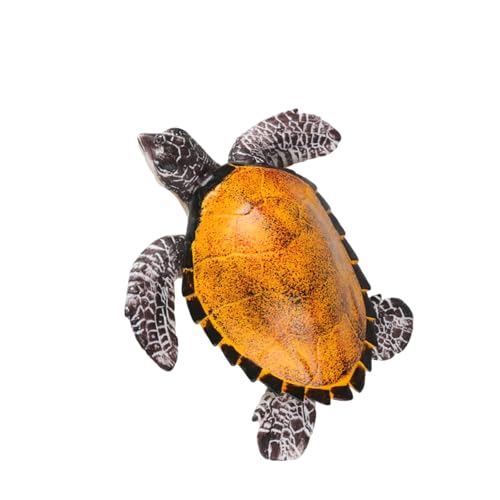 Dawutocap Schildkrötenmodell Kunststoff Wildlife Model Miniaturspielzeug Für Aquarium Displays Und Klassenzimmer Dekore Sea Creature Lernen von Dawutocap
