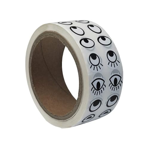Dawutocap Schwarze Weiße Wiggle Augenaufkleber Für Hausgemachte Spielzeugklassenzimmerhandwerkskreative Kunstaktivitäten Home Decor Wiggly Eye Aufkleber von Dawutocap