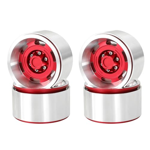 Dawutocap Set Von 4 Fernbedienungs Steuerrad Felgen Metallrad Felgen Werkzeug Für Modellversorgungen Für Spielzeugauto Sammler Für Crawler Dawutocap Set Von 4 Fernbedienungs Steuerrad Felgen Metallrad Felgen Werkzeug Für Modellversorgungen Für Spielzeugauto Sammler Für Crawler von Dawutocap