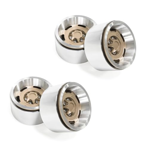 Dawutocap Set Von 4 Fernbedienungs Steuerrad Felgen Metallrad Felgen Werkzeug Für Modellversorgungen Für Spielzeugauto Sammler Für Crawler Dawutocap Set Von 4 Fernbedienungs Steuerrad Felgen Metallrad Felgen Werkzeug Für Modellversorgungen Für Spielzeugauto Sammler Für Crawler von Dawutocap