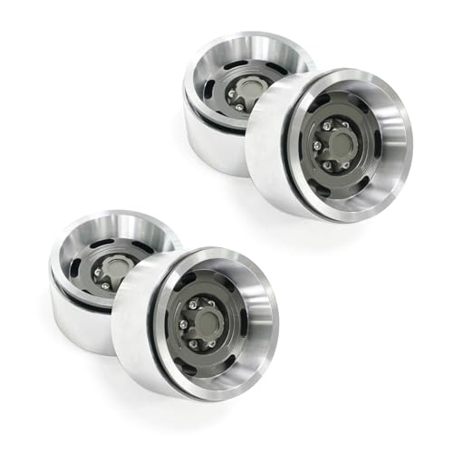 Dawutocap Set Von 4 Fernbedienungs Steuerrad Felgen Metallrad Felgen Werkzeug Für Modellversorgungen Für Spielzeugauto Sammler Für Crawler Dawutocap Set Von 4 Fernbedienungs Steuerrad Felgen Metallrad Felgen Werkzeug Für Modellversorgungen Für Spielzeugauto Sammler Für Crawler von Dawutocap