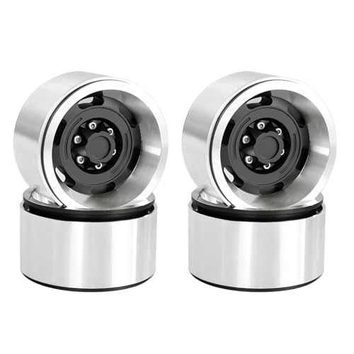 Dawutocap Set Von 4 Fernbedienungs Steuerrad Felgen Metallrad Felgen Werkzeug Für Modellversorgungen Für Spielzeugauto Sammler Für Crawler Dawutocap Set Von 4 Fernbedienungs Steuerrad Felgen Metallrad Felgen Werkzeug Für Modellversorgungen Für Spielzeugauto Sammler Für Crawler von Dawutocap