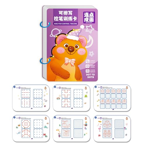 Dawutocap Stiftkontrollaktivitätstrainingsbuch Für Kinder Mit 4 Stiften Und Radiergummi Für Frühkindliche Bildungsverfolgungspraxisbuch Dawutocap Stiftkontrollaktivitätstrainingsbuch Für Kinder Mit 4 Stiften Und Radiergummi Für Frühkindliche Bildungsverfolgungspraxisbuch von Dawutocap