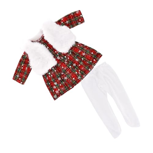 Dawutocap Weihnachtskleiderset Für 16 18 Zoll Babypuppen Beinhaltet Und Schal Tragbares Accessoire Für Die Weihnachtsdekoration Dawutocap Weihnachtskleiderset Für 16 18 Zoll Babypuppen Beinhaltet Und Schal Tragbares Accessoire Für Die Weihnachtsdekoration von Dawutocap