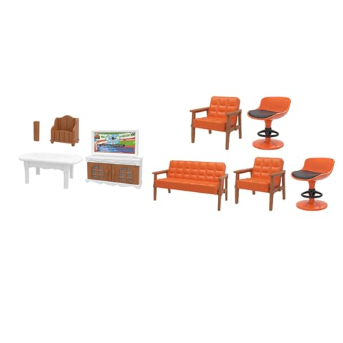 Detaillierte Plastikminiaturmöbel Mit Accessoires Für 1/12 Puppenhäuser Wohnzimmer Badezimmer Küchenszenendekoration Detaillierte Plastikminiaturmöbel Mit Accessoires Für 1/12 Puppenhäuser Wohnzimmer Badezimmer Küchenszenendekoration von Dawutocap
