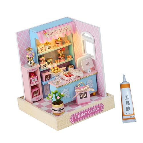 Dollhouses Atelier Insert Coffee Shop Model Mit Leichten 3D Puzzle Set It Yourself Handwerk Miniature Shop Dollhouses Atelier Insert Coffee Shop Model Mit Leichten 3D Puzzle Set It Yourself Handwerk Miniature Shop von Dawutocap