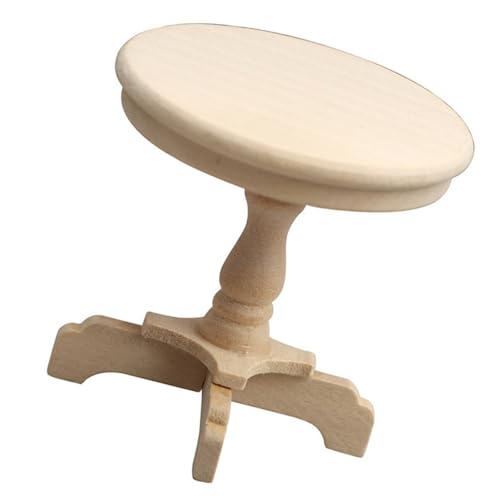 Dolls House Möbel Spielzeug 1:12 Skala Dollhouses Miniaturmöbel Seitenisch Holzpuppenhäuser Dekorationen Accessoires von Dawutocap