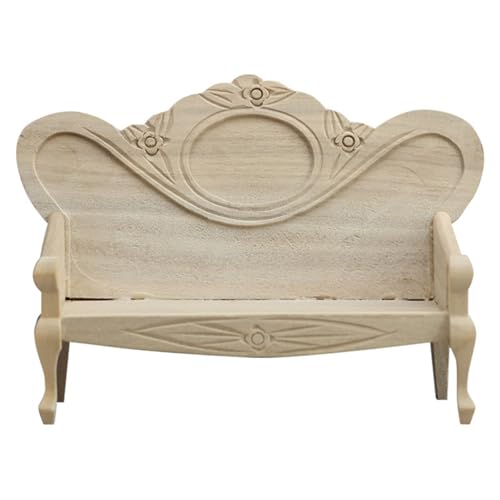 Handwellholz Holzpuppenhäuser Sofa Stuhlfigur Für Sammler Und Handwerksmodellprojekte Retro Designs Unbemalte Figurine Handwellholz Holzpuppenhäuser Sofa Stuhlfigur Für Sammler Und Handwerksmodellprojekte Retro Designs Unbemalte Figurine von Dawutocap