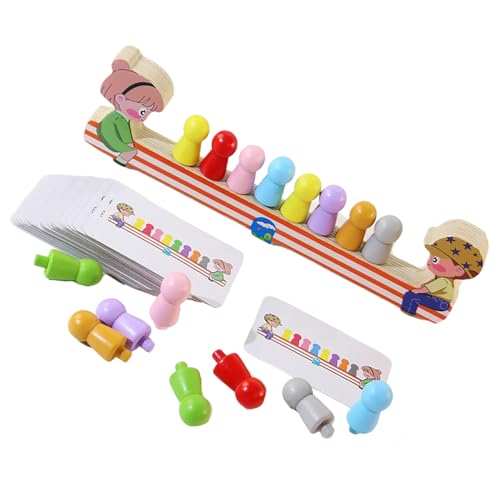 Hölzerne Puzzle Farb Matching Board Spielzeug Für Kinder Mit Cartoon Basis Und Fragekarte Für Kleinkind Handkoordination Hölzerne Puzzle Farb Matching Board Spielzeug Für Kinder Mit Cartoon Basis Und Fragekarte Für Kleinkind Handkoordination von Dawutocap