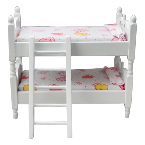Schlafzimmer Etagenbett Miniaturmöbel Modell Dollhouses Accessoire Realistic Blumenblatt Spielset 1:12 Schlafzimmer Etagenbett Miniaturmöbel Modell Dollhouses Accessoire Realistic Blumenblatt Spielset 1:12 von Dawutocap