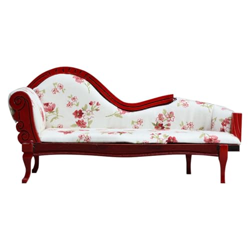 Schlafzimmer Lounger Bett Miniaturmöbel Modell Dolls Houses Accessoire Realistische Blumenblatt Playset 1:12 Schlafzimmer Lounger Bett Miniaturmöbel Modell Dolls Houses Accessoire Realistische Blumenblatt Playset 1:12 von Dawutocap