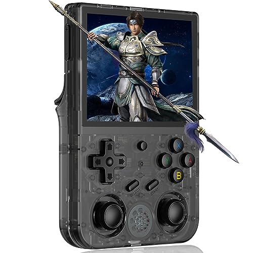 RG353V Handheld Spielkonsole Eingebaute 4452 Spiele mit 64G Karte,RG353V mit Dual OS Android 11 + Linux Unterstützt 5G WiFi 4.2 Bluetooth Online Fighting,Streaming und HDMI von Daxihon