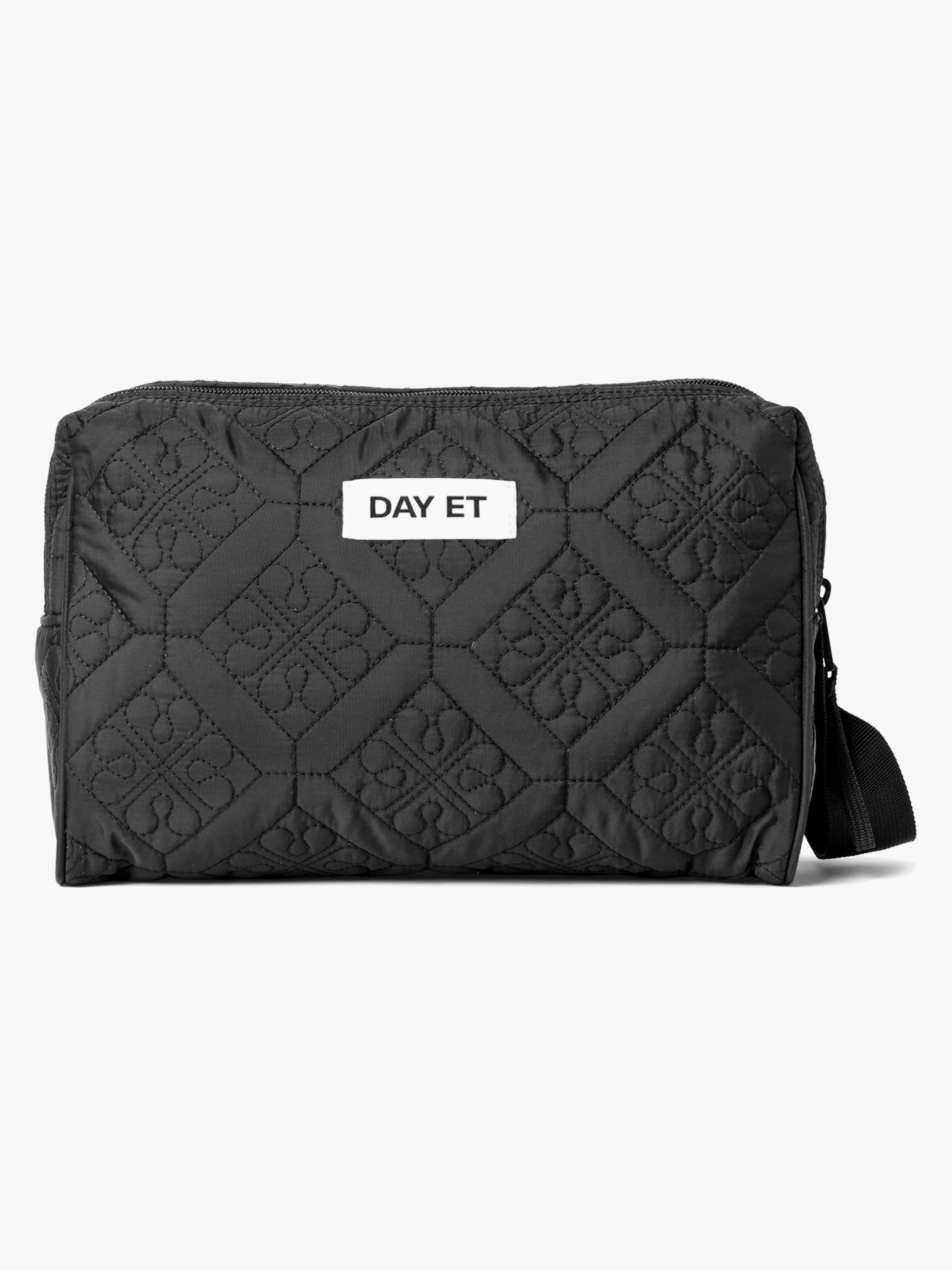 Day ET Gweneth Floral Quilt Kulturbeutel L, Black von Day ET