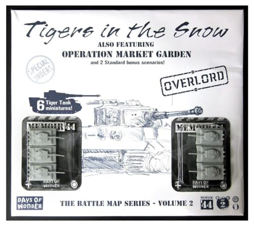 Days of Wonder - Memoir '44: Expansion - Tigers in the Snow Battle Map- Board Game von Days of Wonder